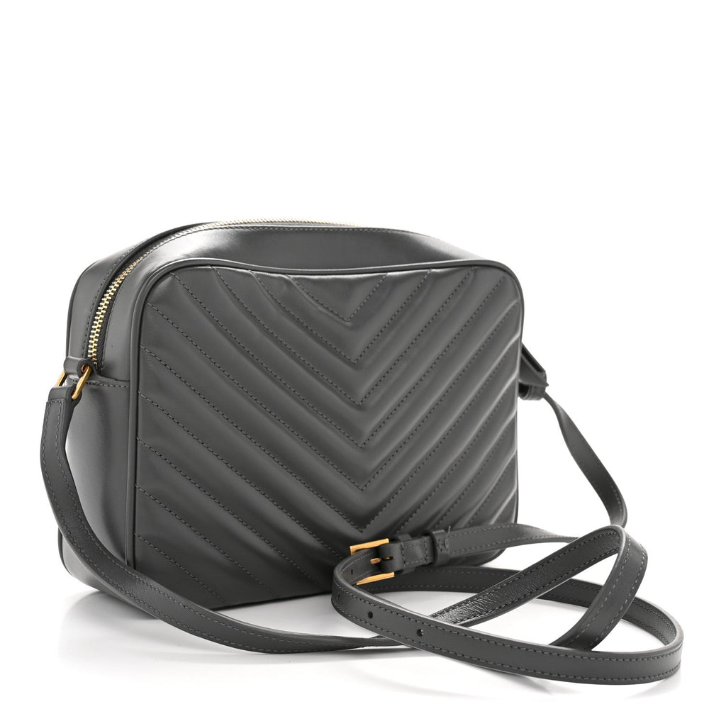 Calfskin Matelasse Monogram Lou Camera Bag Storm