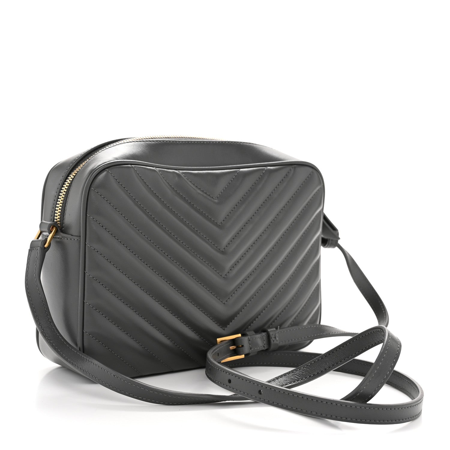 Calfskin Matelasse Monogram Lou Camera Bag Storm