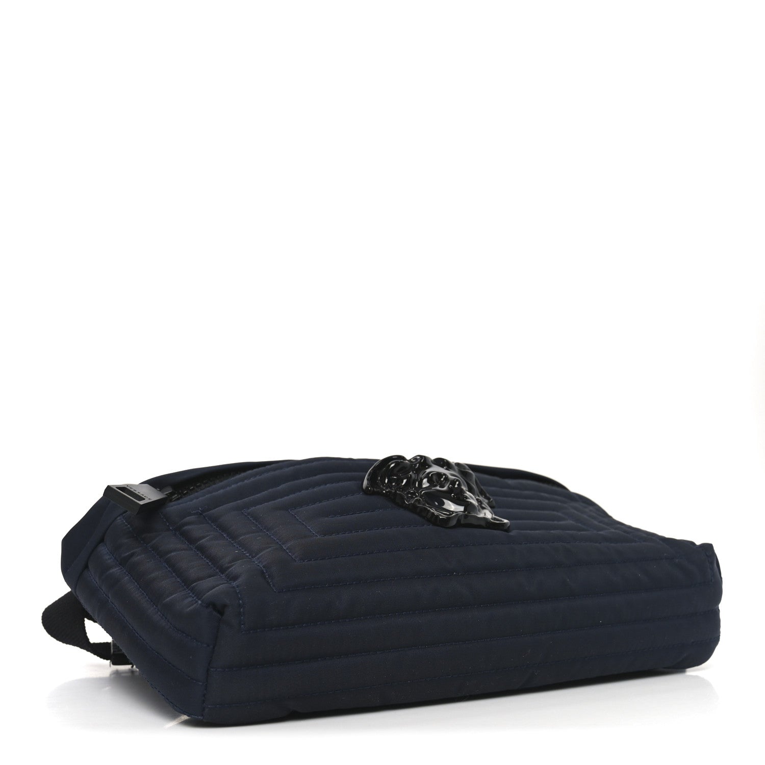 Nylon Palazzo Medusa Belt Bag Navy