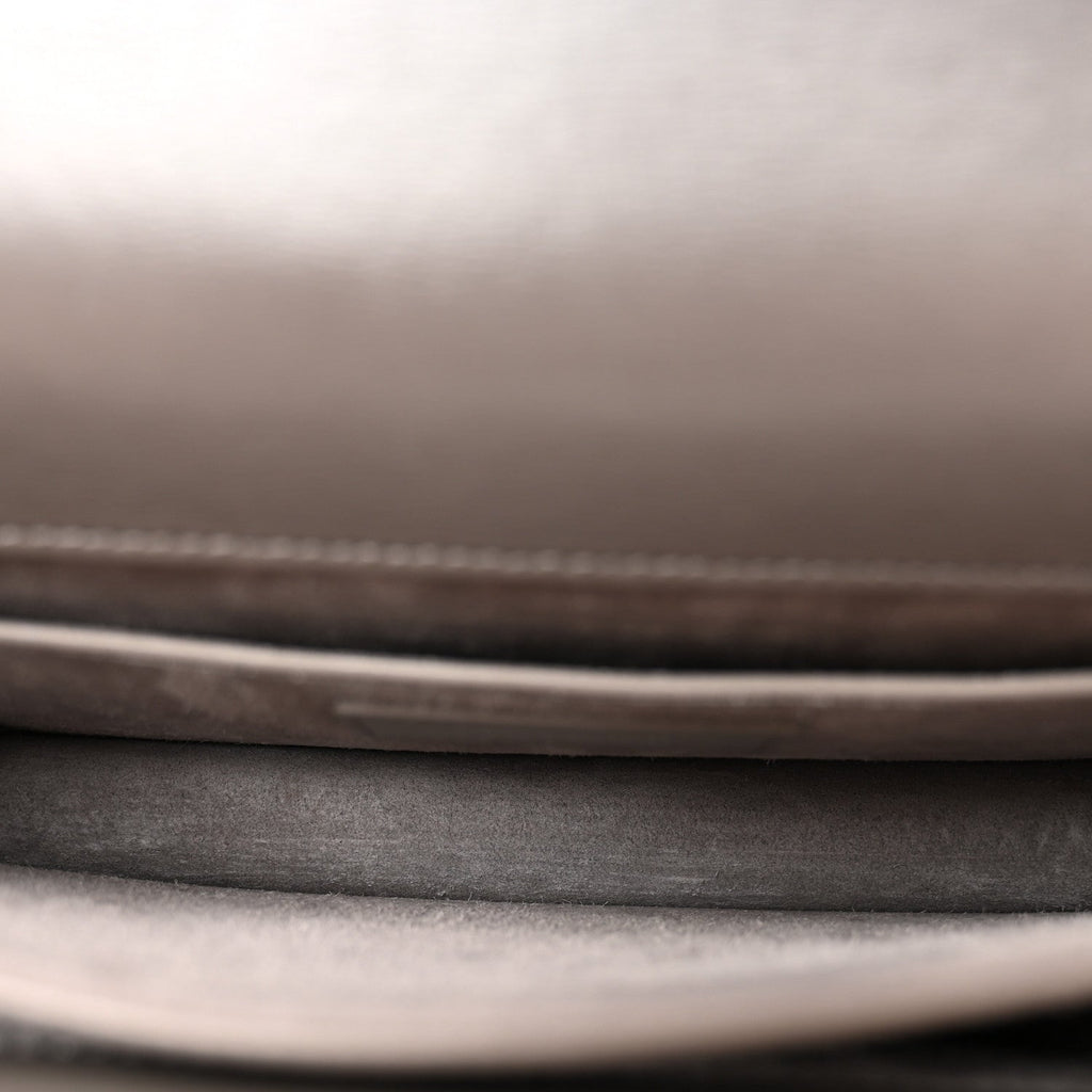 Calfskin Medium Monogram Sunset Fog