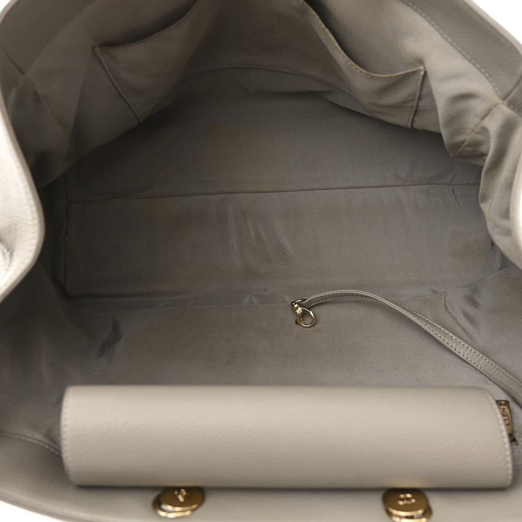 Bullskin Stitched Large Shopping Bag Grey