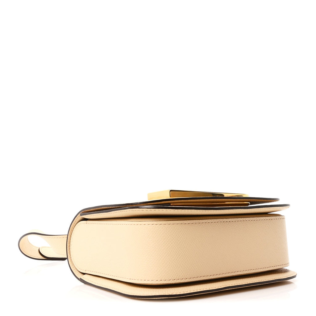 Alpina Calfskin Lingot Crossbody Dune