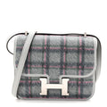 Swift Tartan Printed Constance 18 Bleu Glacier