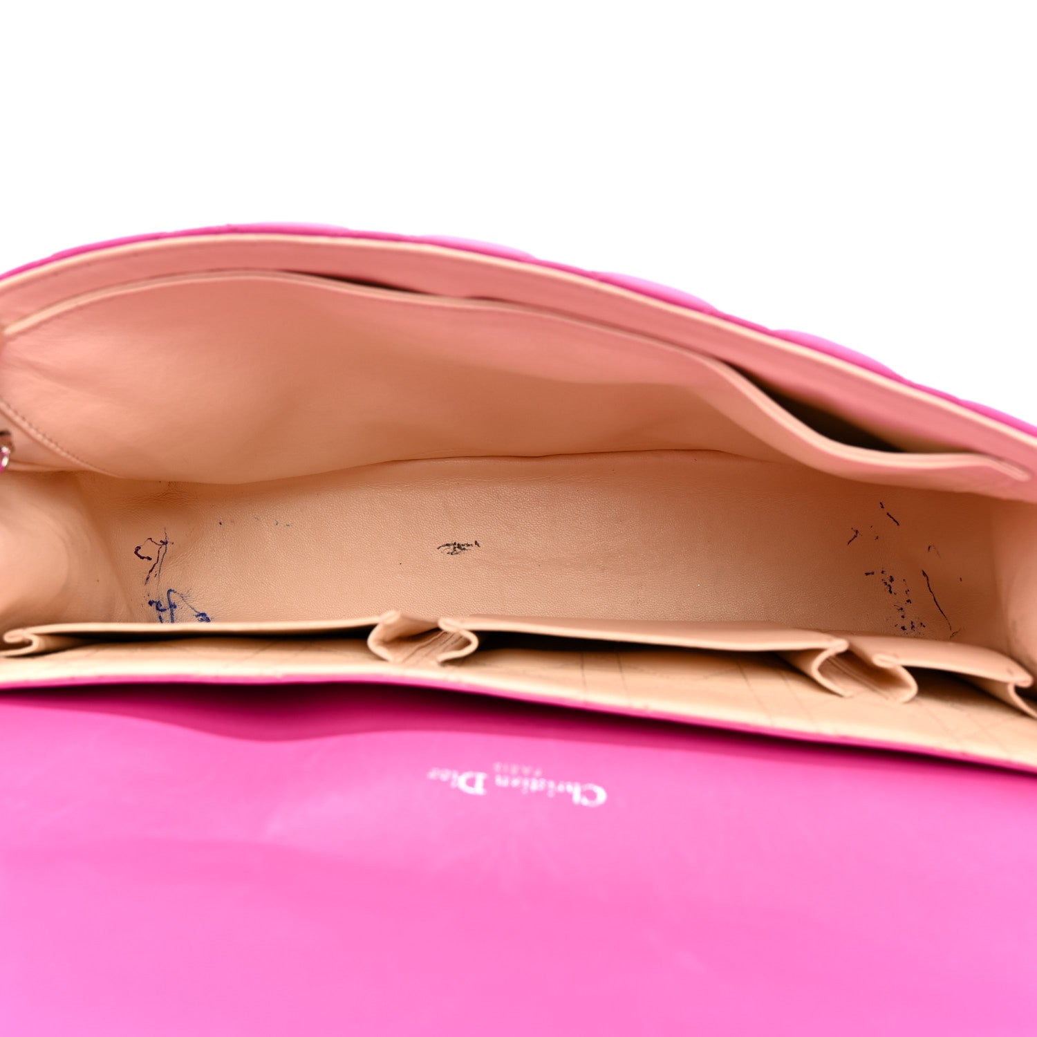 Lambskin Cannage Large Miss Dior Flap Sorbet
