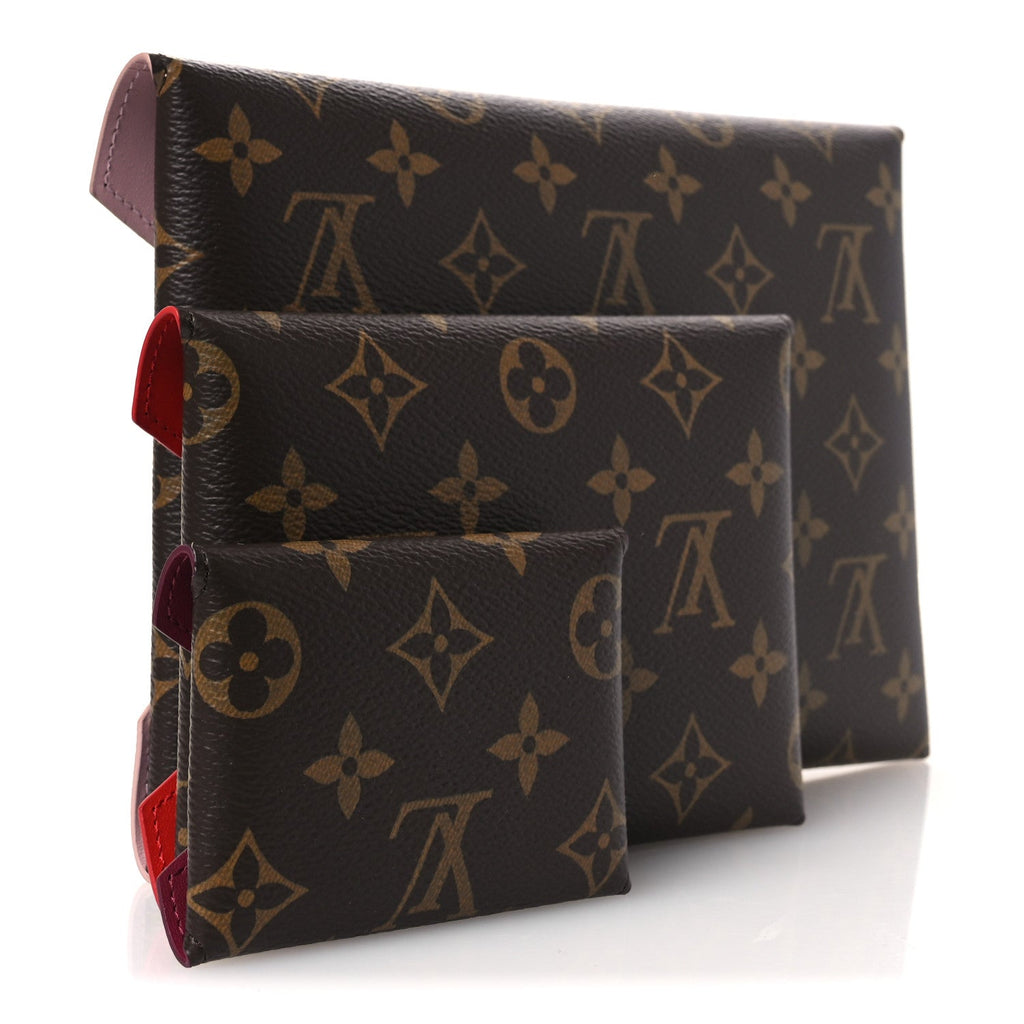 Monogram Kirigami Pochette Set