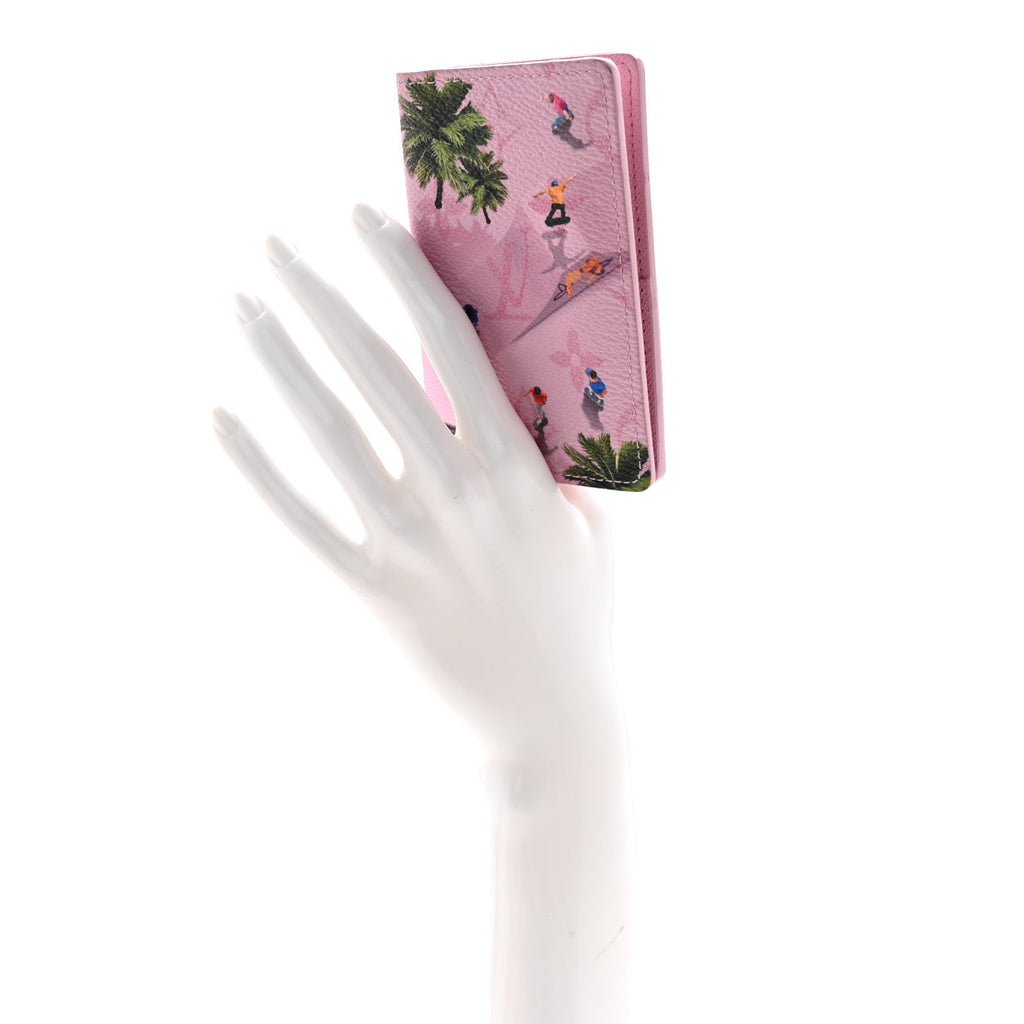 Monogram Sports Pocket Organizer Skateboard Pink