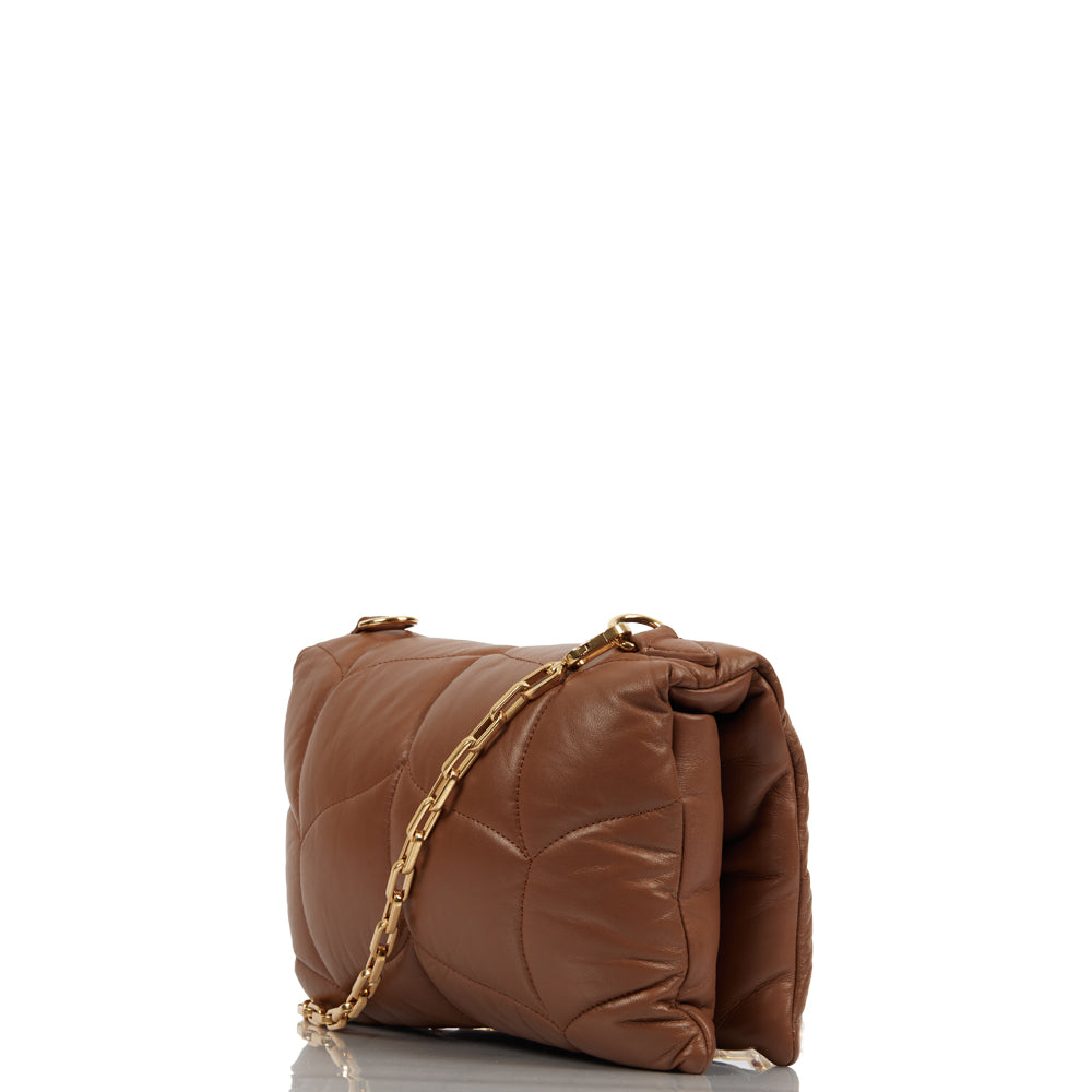 Mulberry Shoulder Bag Little Softie in Oak, Leather