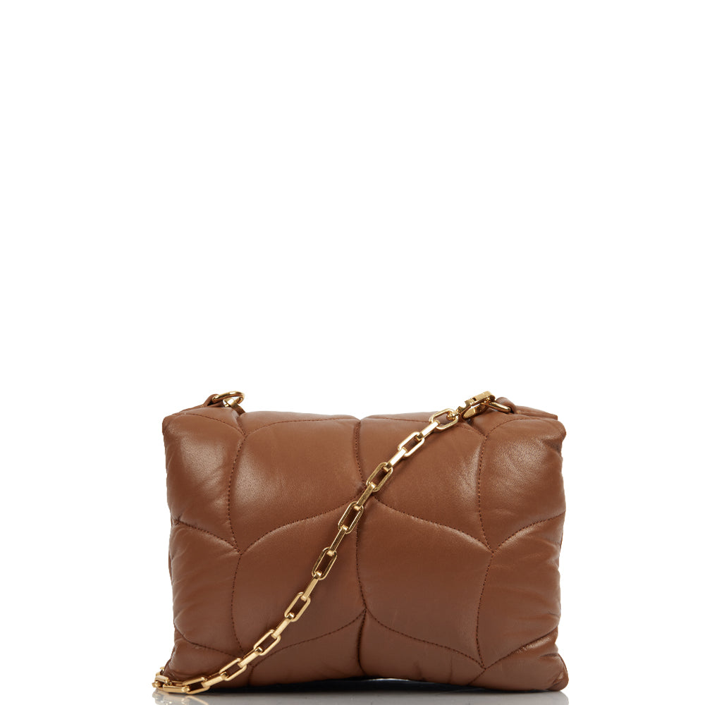 Mulberry Shoulder Bag Little Softie in Oak, Leather