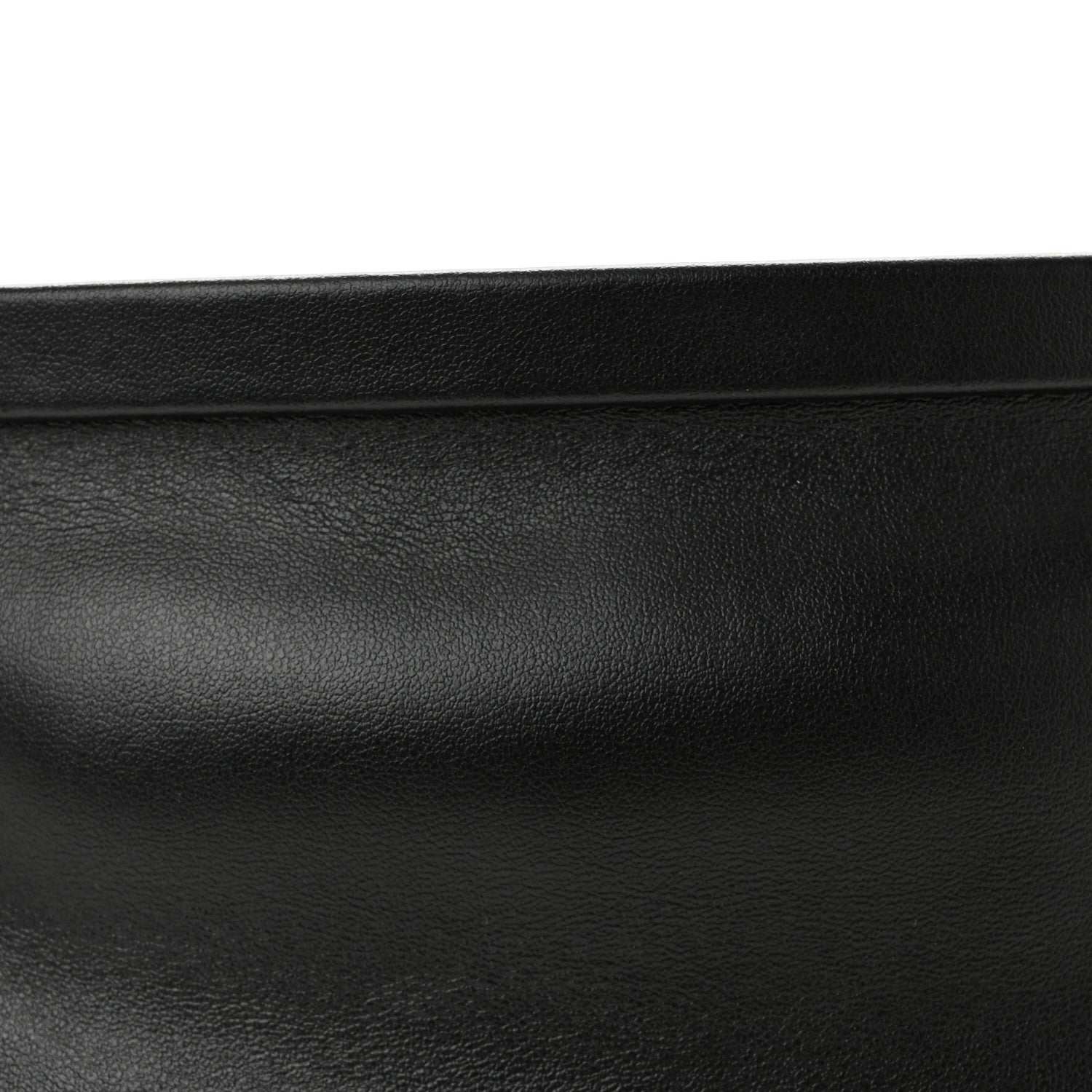 Calfskin Small Le  East West Bag Black