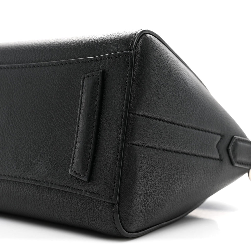 Sugar Goatskin Mini Antigona Black