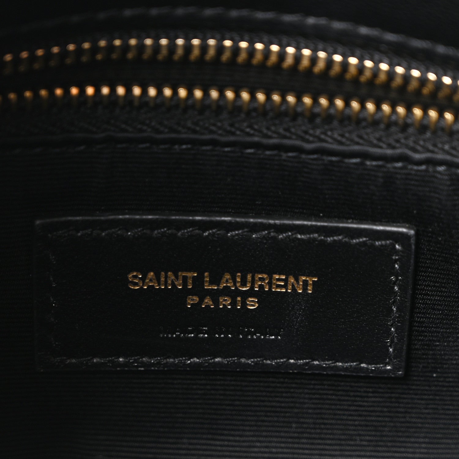 Lambskin Quilted Toy Loulou Puffer Monogram Chain Satchel Black