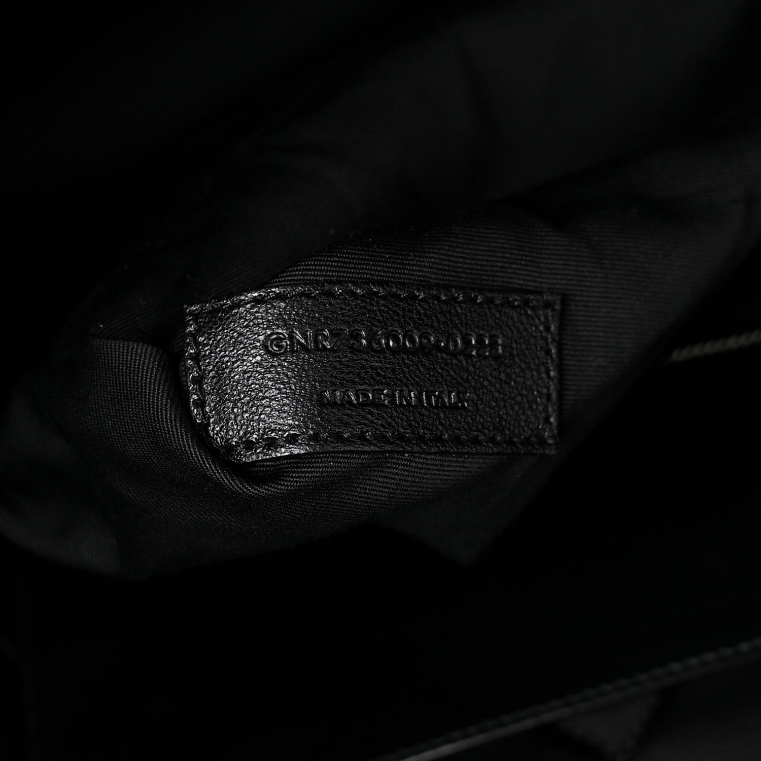 Calfskin Quilted ES Giant Travel Bag Black