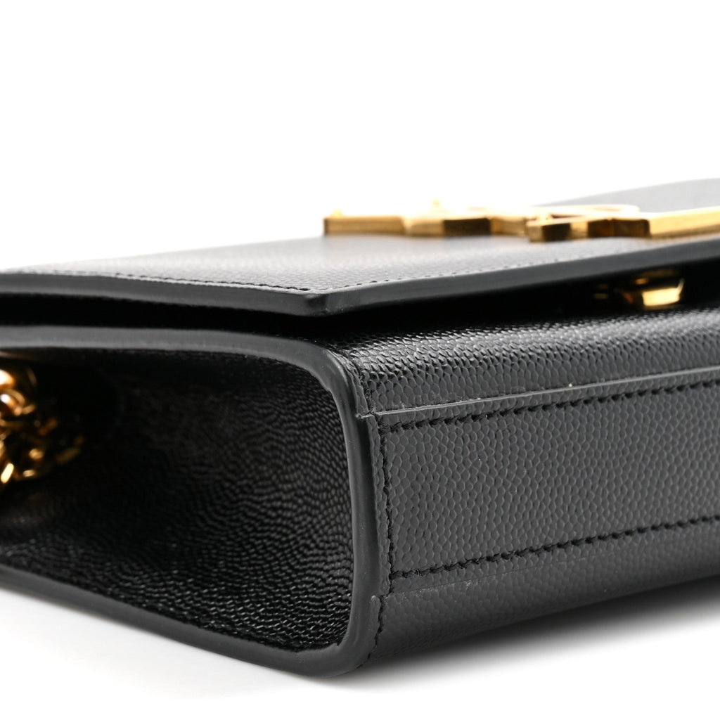 Grain De Poudre Small Monogram Kate Satchel Black