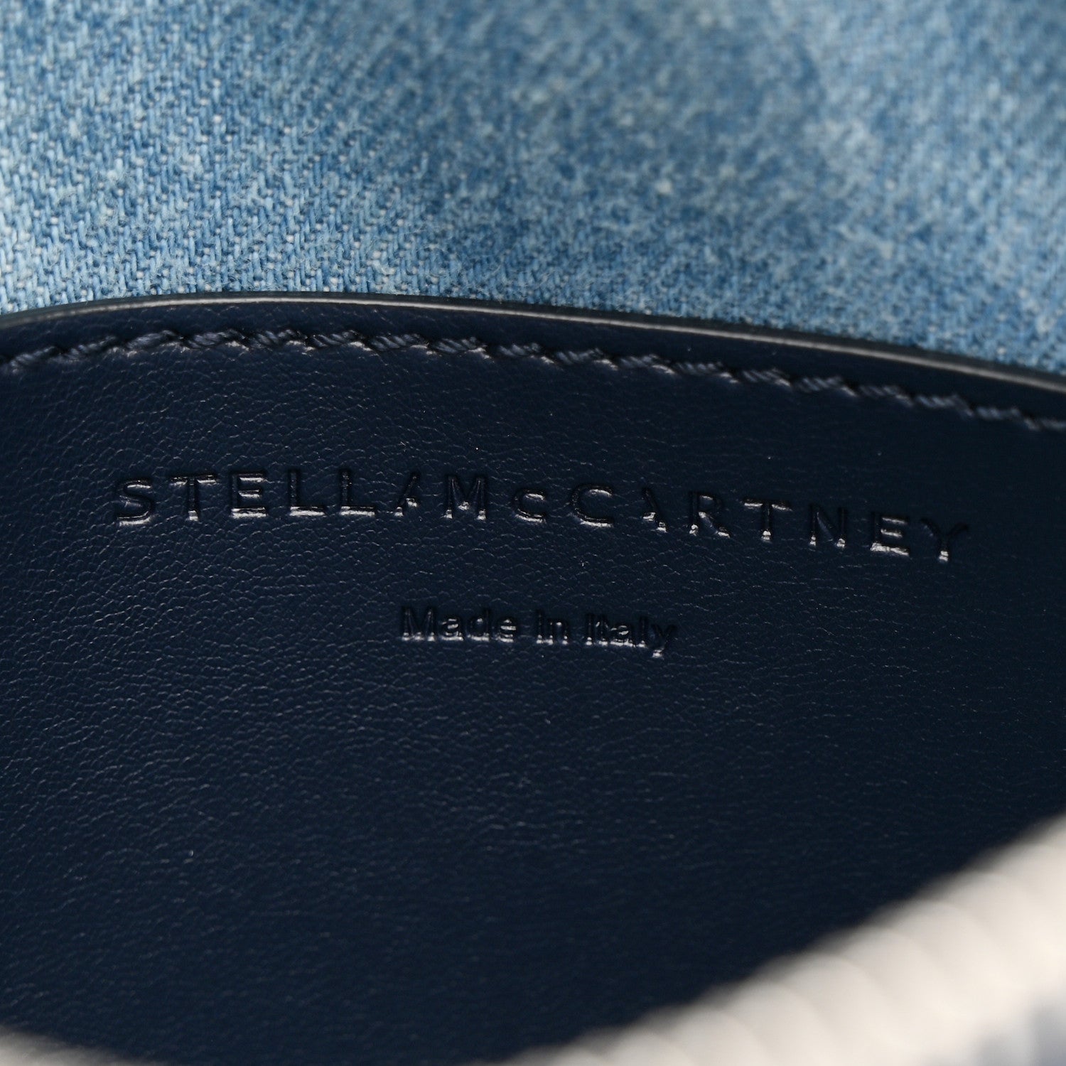 Eco Alter Denim Logo Small Camera Bag Orion Blue