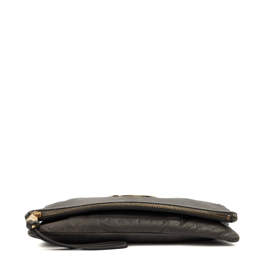 Mulberry Clutch Daria Clutch in Grey, Leather