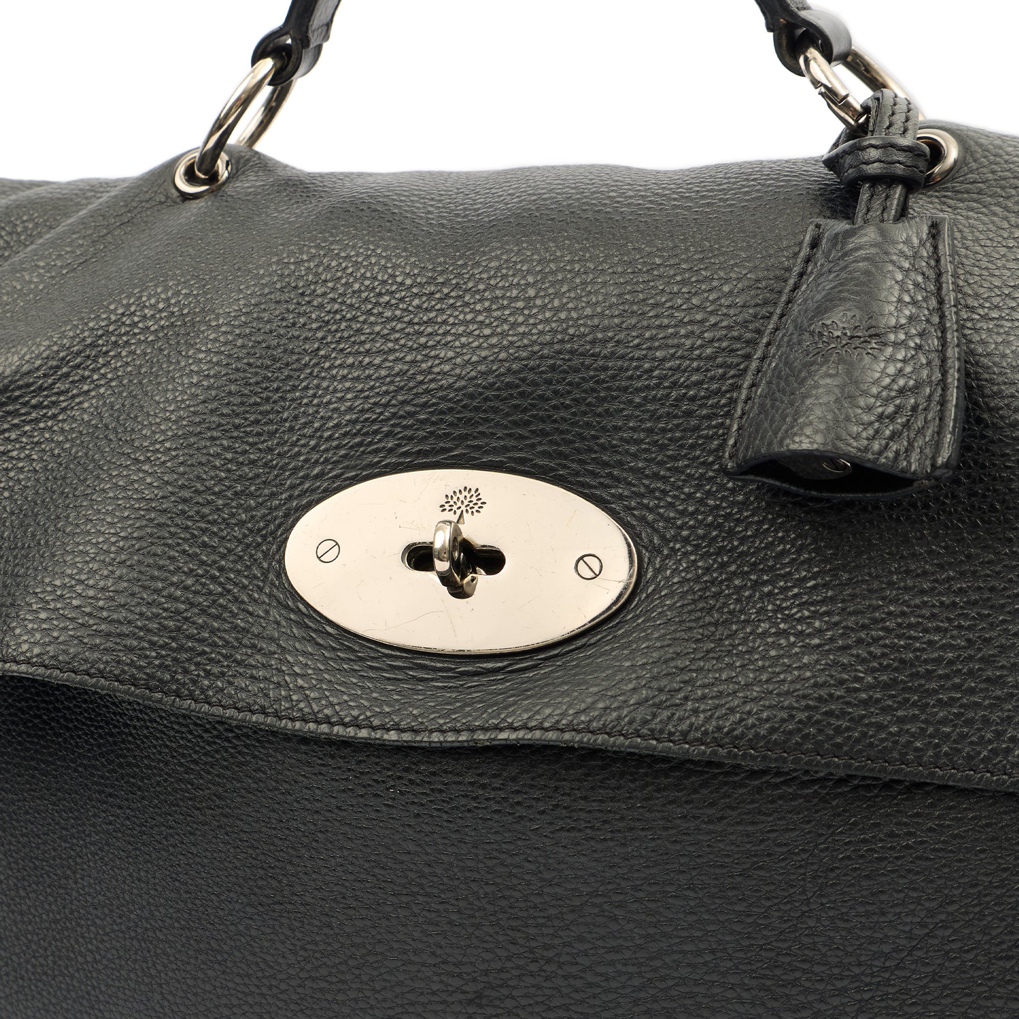 Mulberry Cross Body Edie in Navy, Calfskin Leather