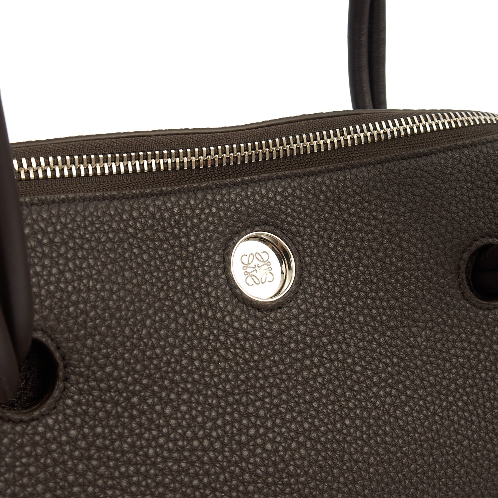 Loewe Shoulder Bag Madrid - Small in Dark Ebony, Leather