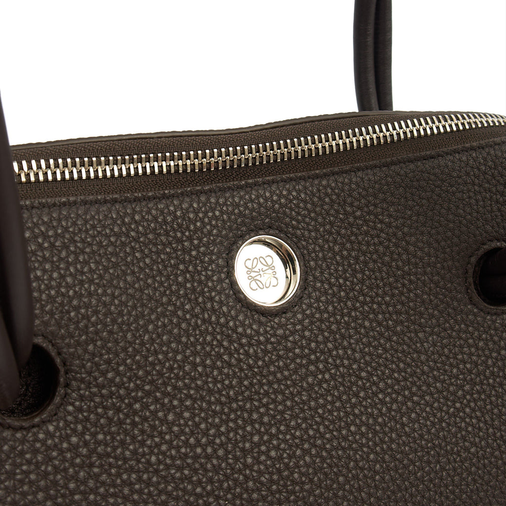 Loewe Shoulder Bag Madrid - Small in Dark Ebony, Leather