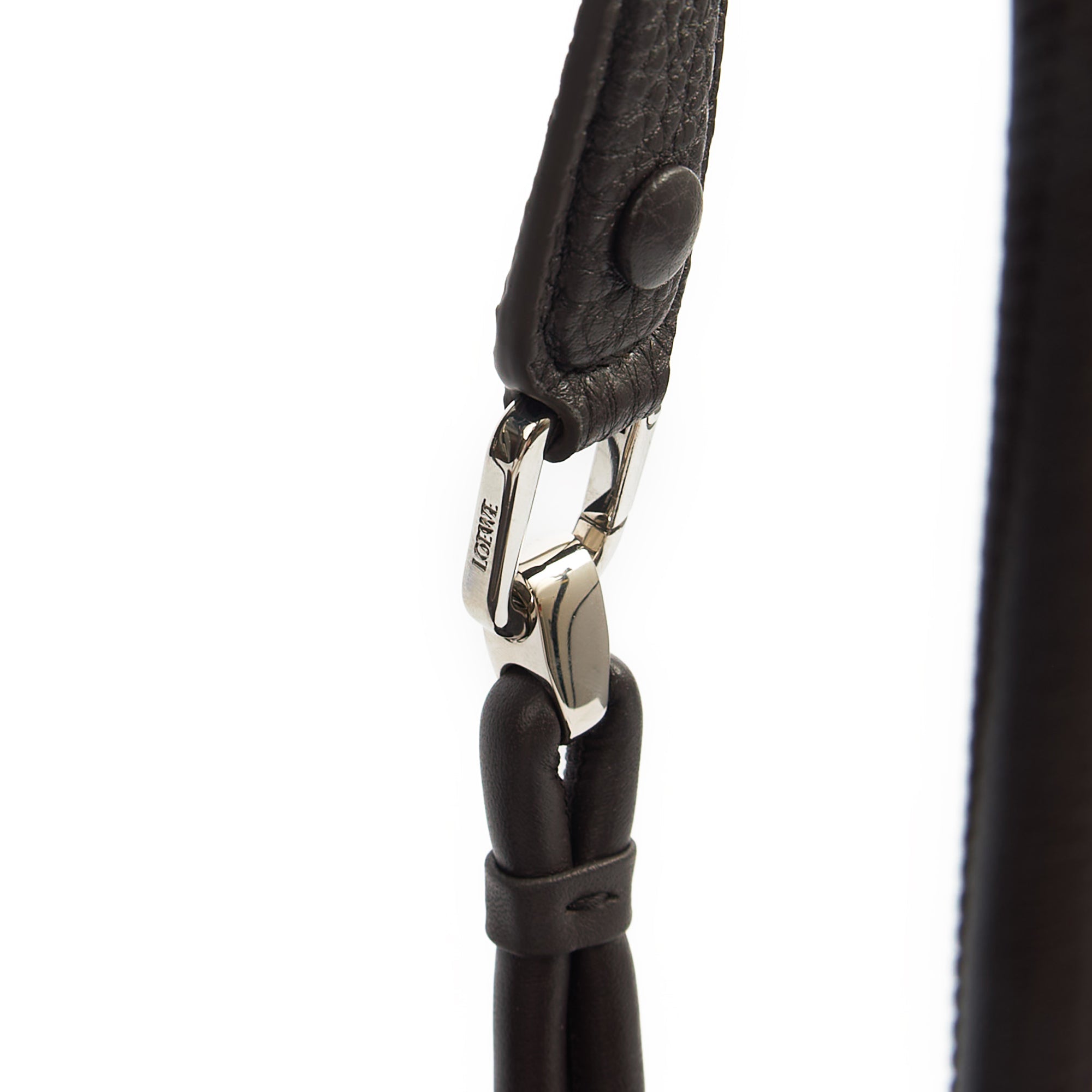 Loewe Shoulder Bag Madrid - Small in Dark Ebony, Leather