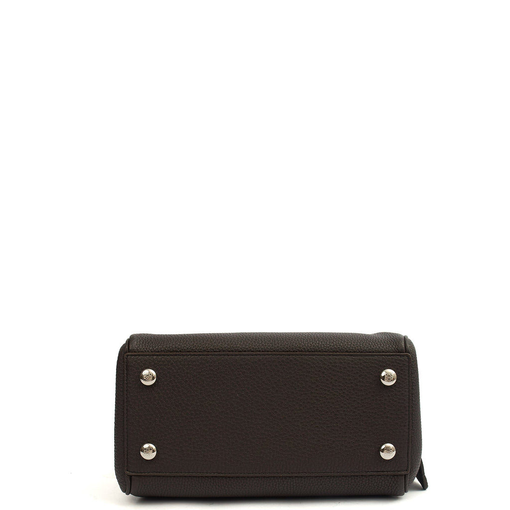 Loewe Shoulder Bag Madrid - Small in Dark Ebony, Leather