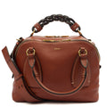 Chloe Tote Daria - Medium in Brown, Leather