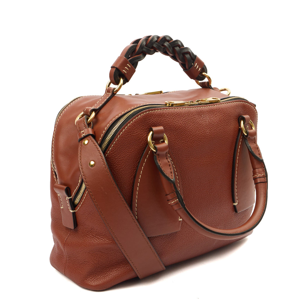 Chloe Tote Daria - Medium in Brown, Leather