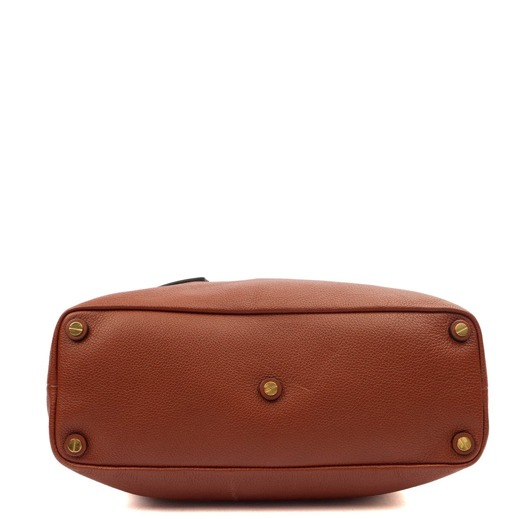 Chloe Tote Daria - Medium in Brown, Leather