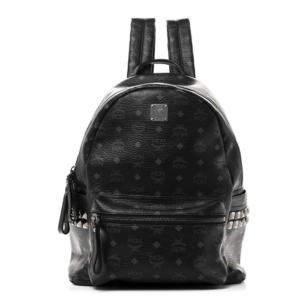 Visetos Medium Side Studs Stark Backpack Black