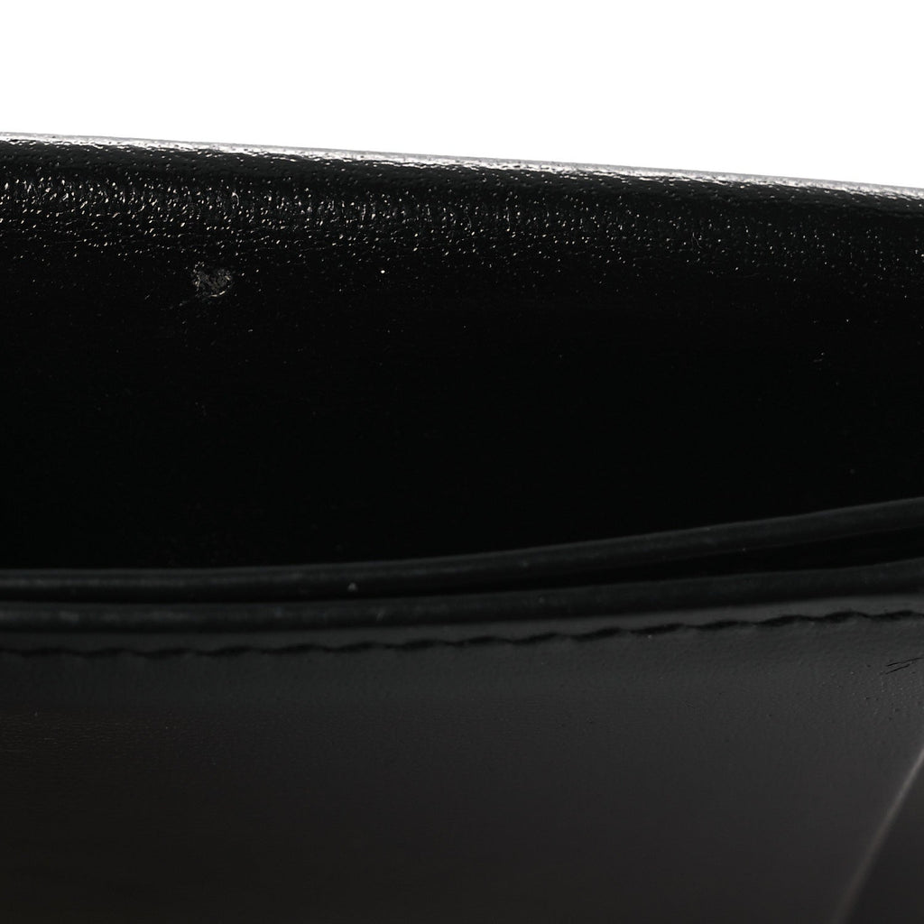 Calfskin Uptown Monogram  Case Black Crema