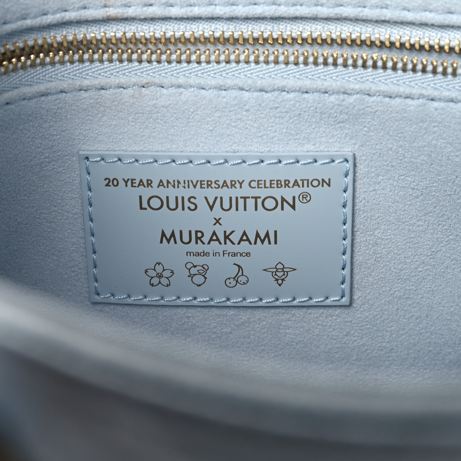 LV X TM Empreinte Monogram Superflat Onthego PM Washed Blue