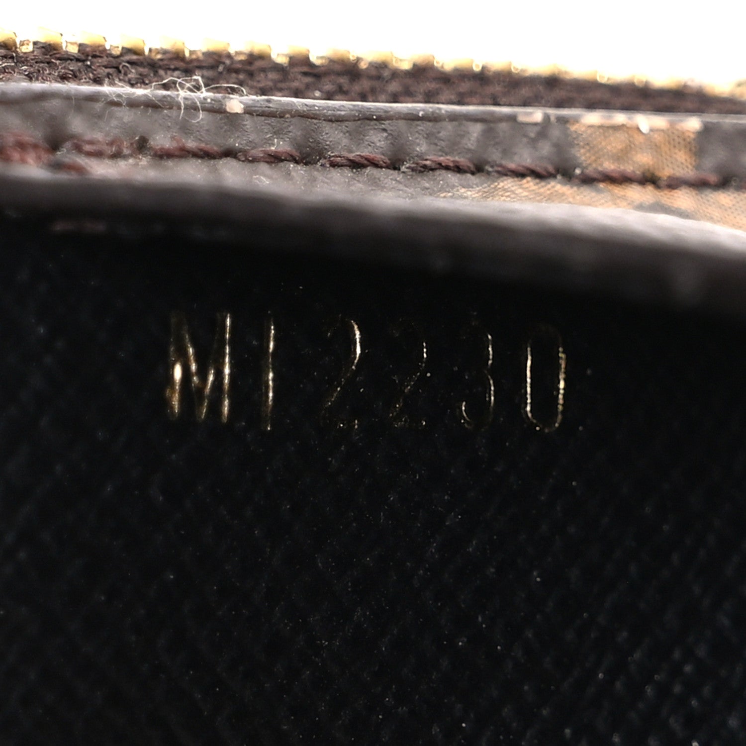 Monogram Recto Verso  Holder Black
