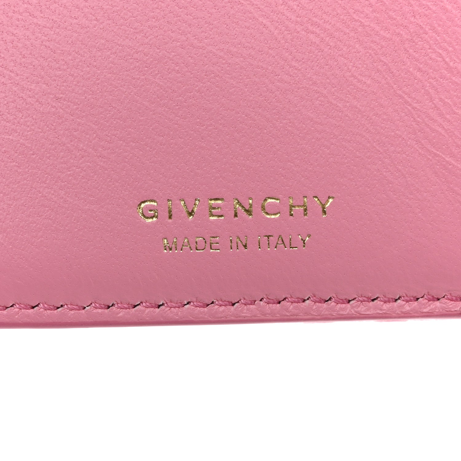 Embroidered Canvas 4G Logo G-Cut Bi-Fold Wallet Bright Pink