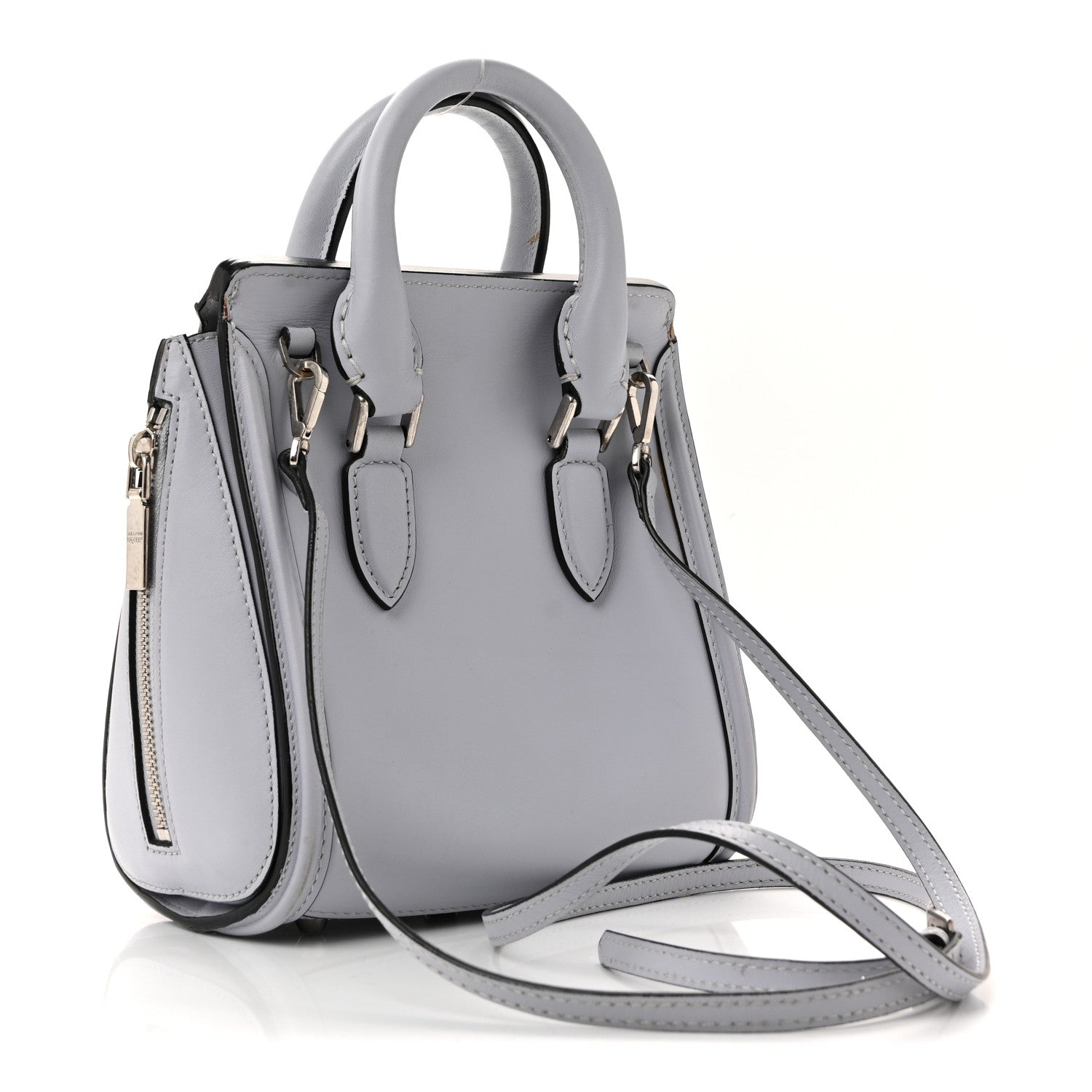 Calfskin Mini Heroine Light blue