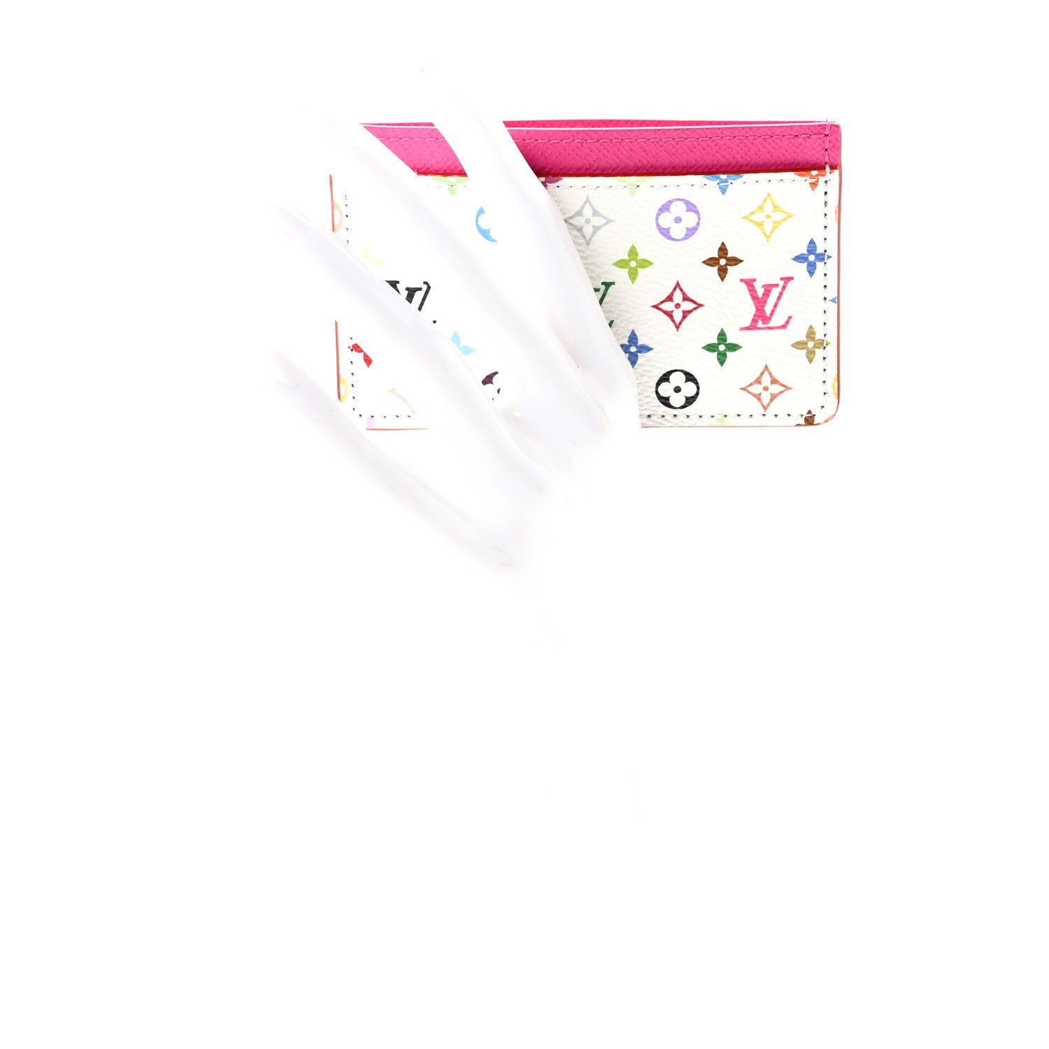 LV X TM Monogram Multicolor  Holder Kawaii Pink