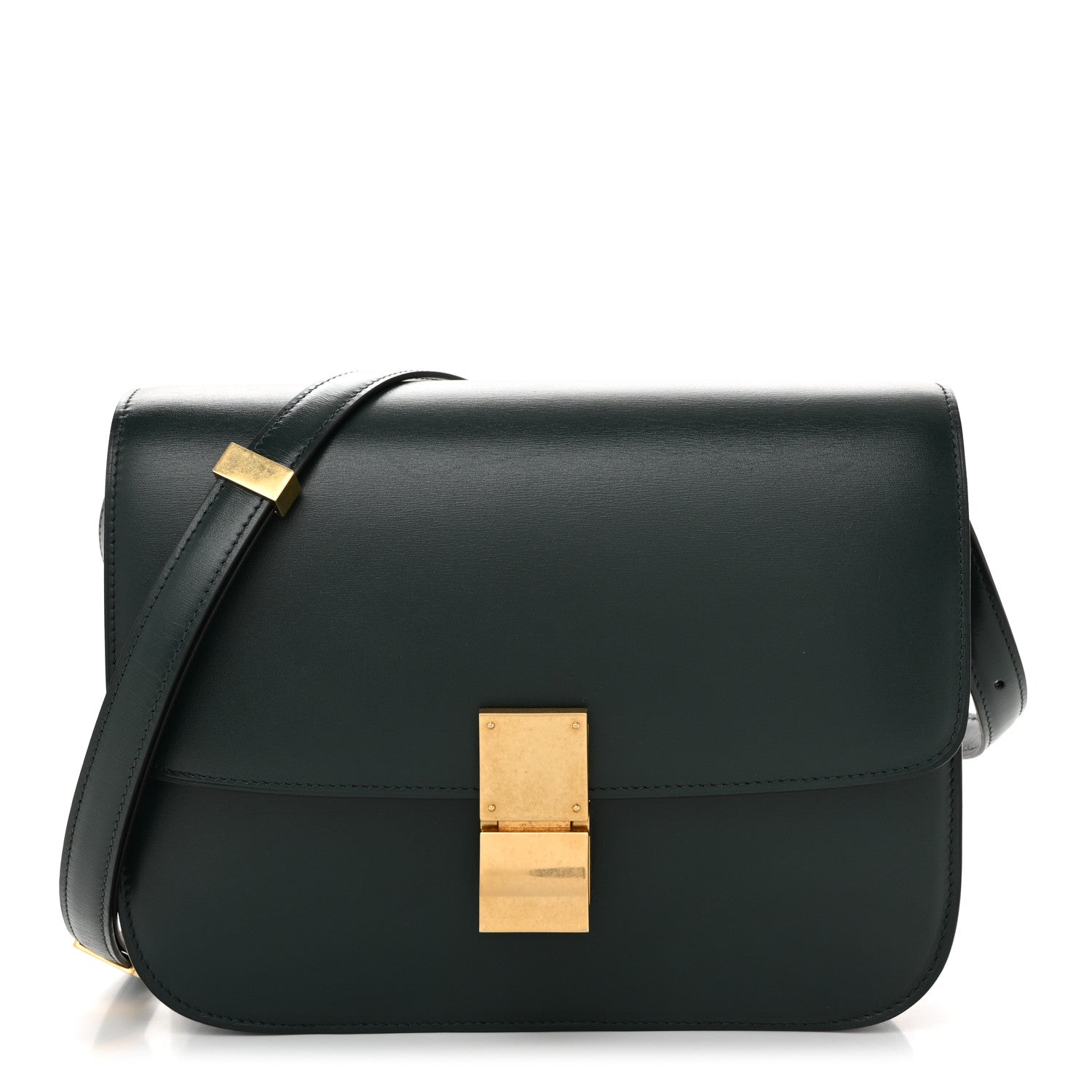 Box Calfskin Medium Classic Box Flap Bag Amazone