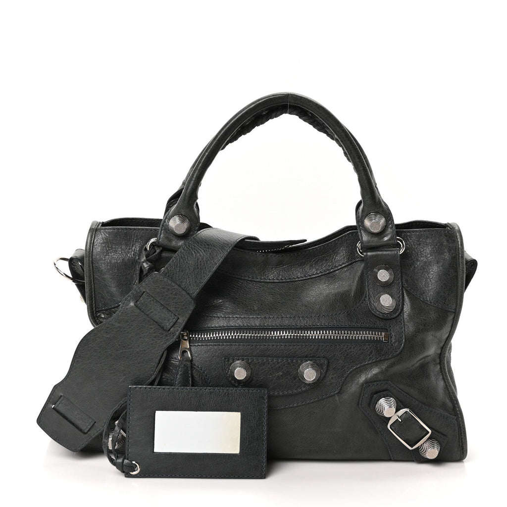 Agneau Giant 21 Silver Hardware City Anthracite
