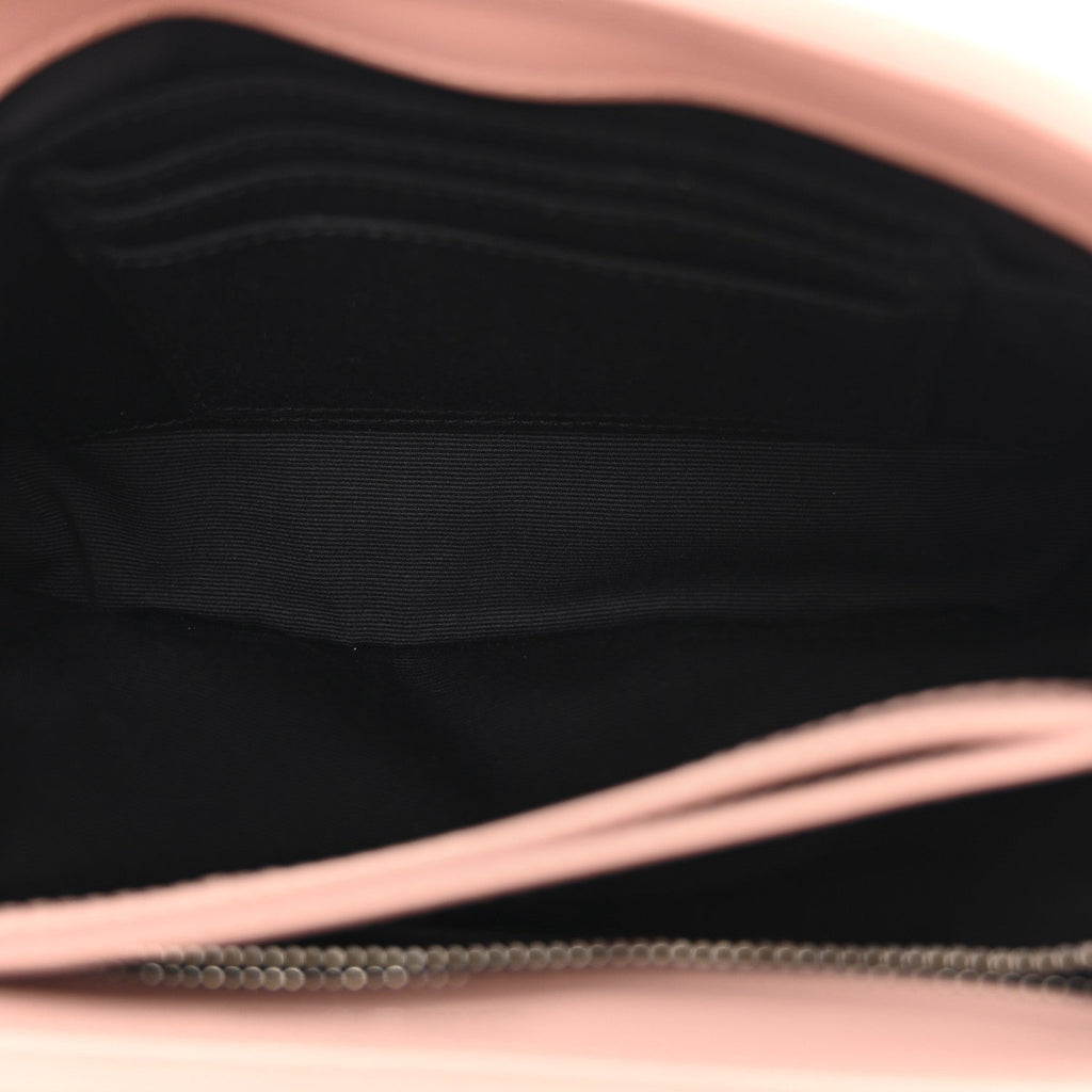 Calfskin Y Quilted Monogram Toy Loulou Crossbody Bag Pale Blush