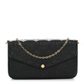 Empreinte Pochette Felicie Chain Wallet Black