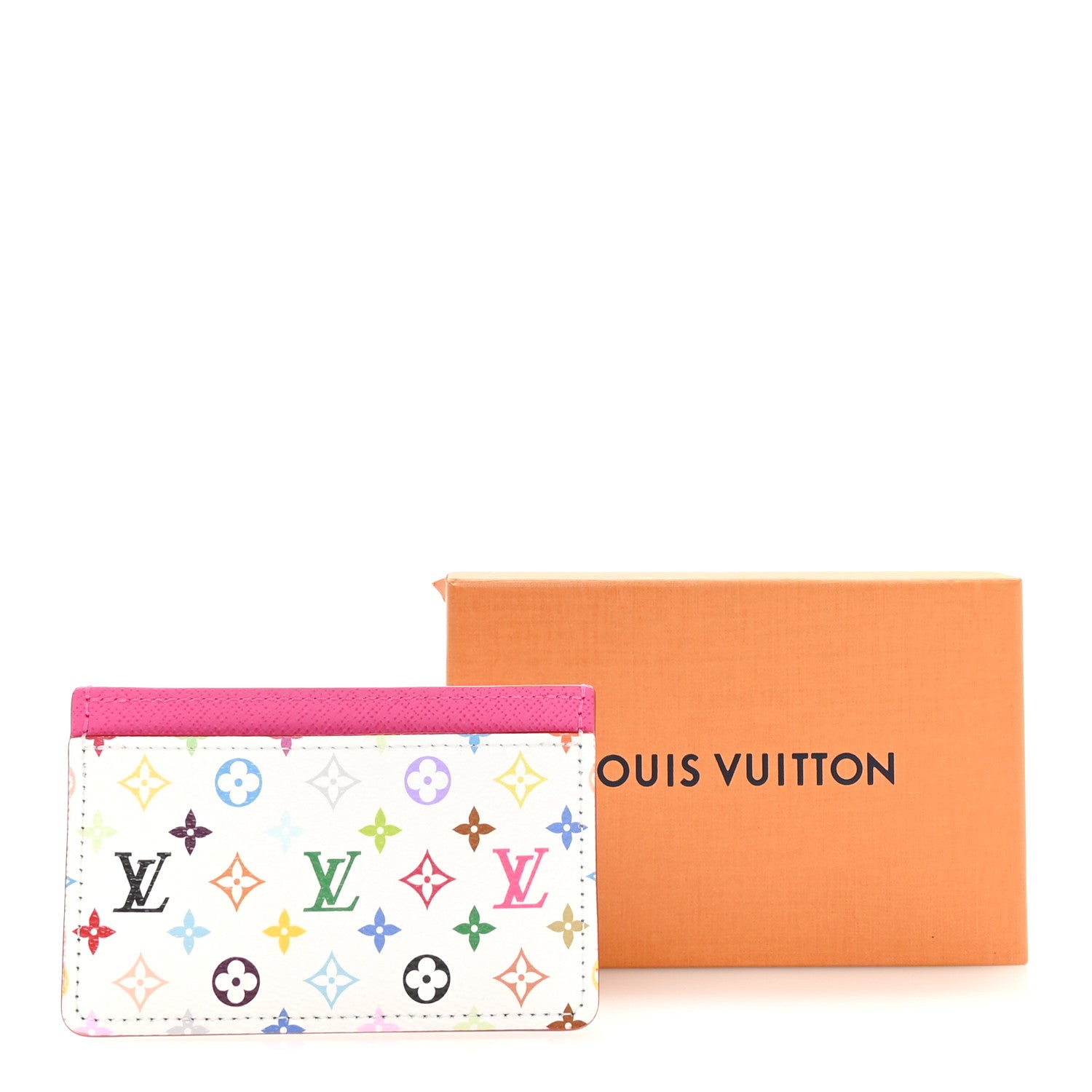 LV X TM Monogram Multicolor  Holder Kawaii Pink