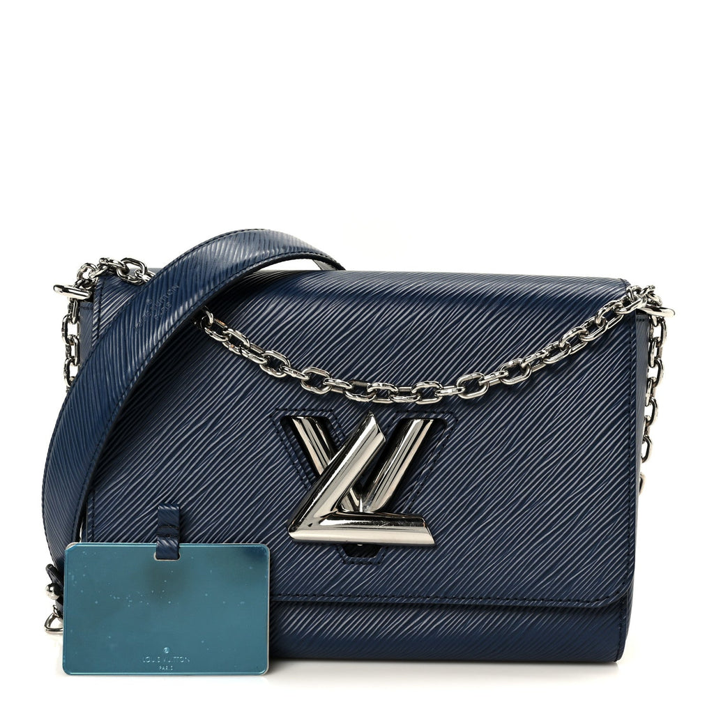 Epi Twist Shoulder Bag MM Navy