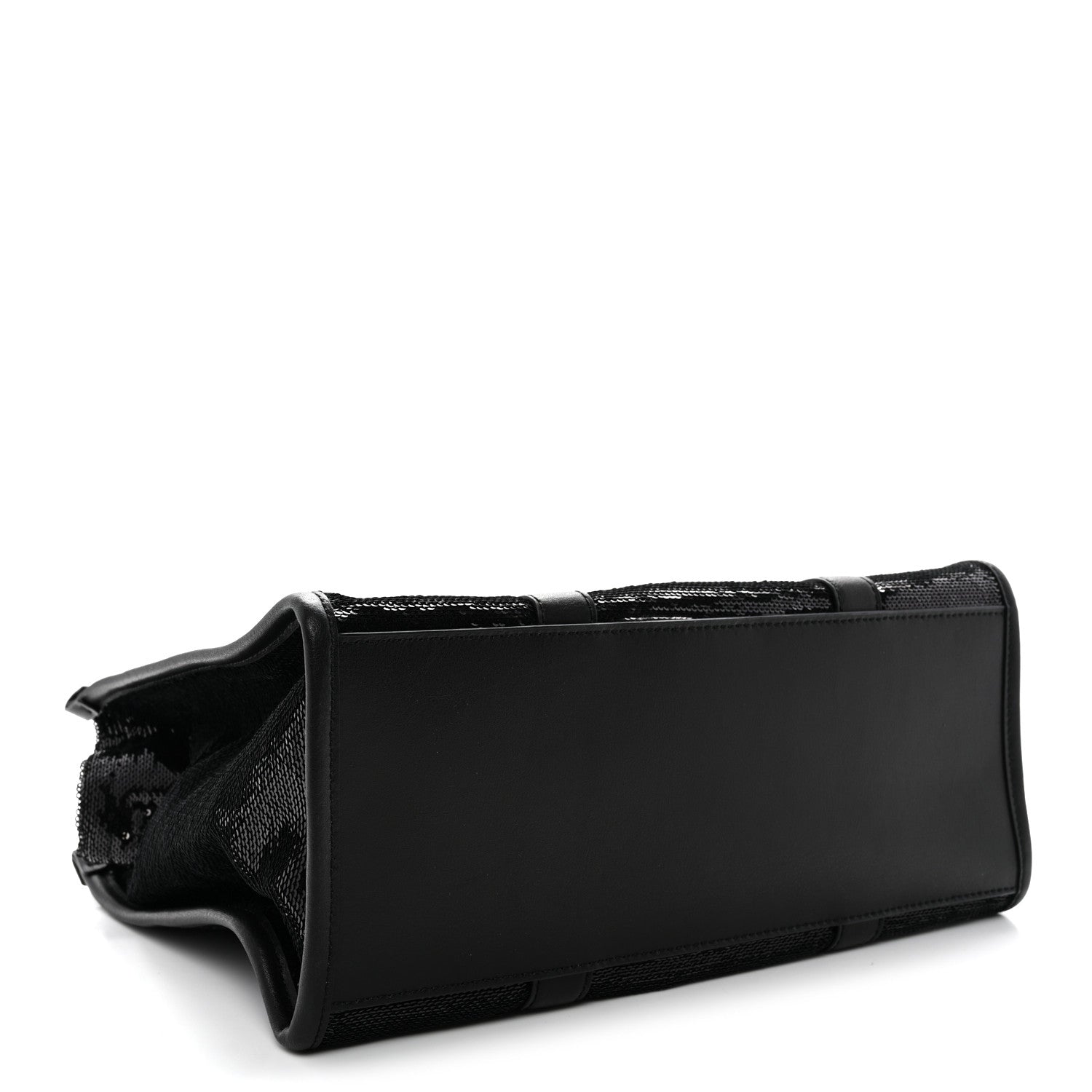 Sequin Medium The Tote Bag Black