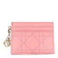 Lambskin Cannage Lady Dior  Holder Melacoton