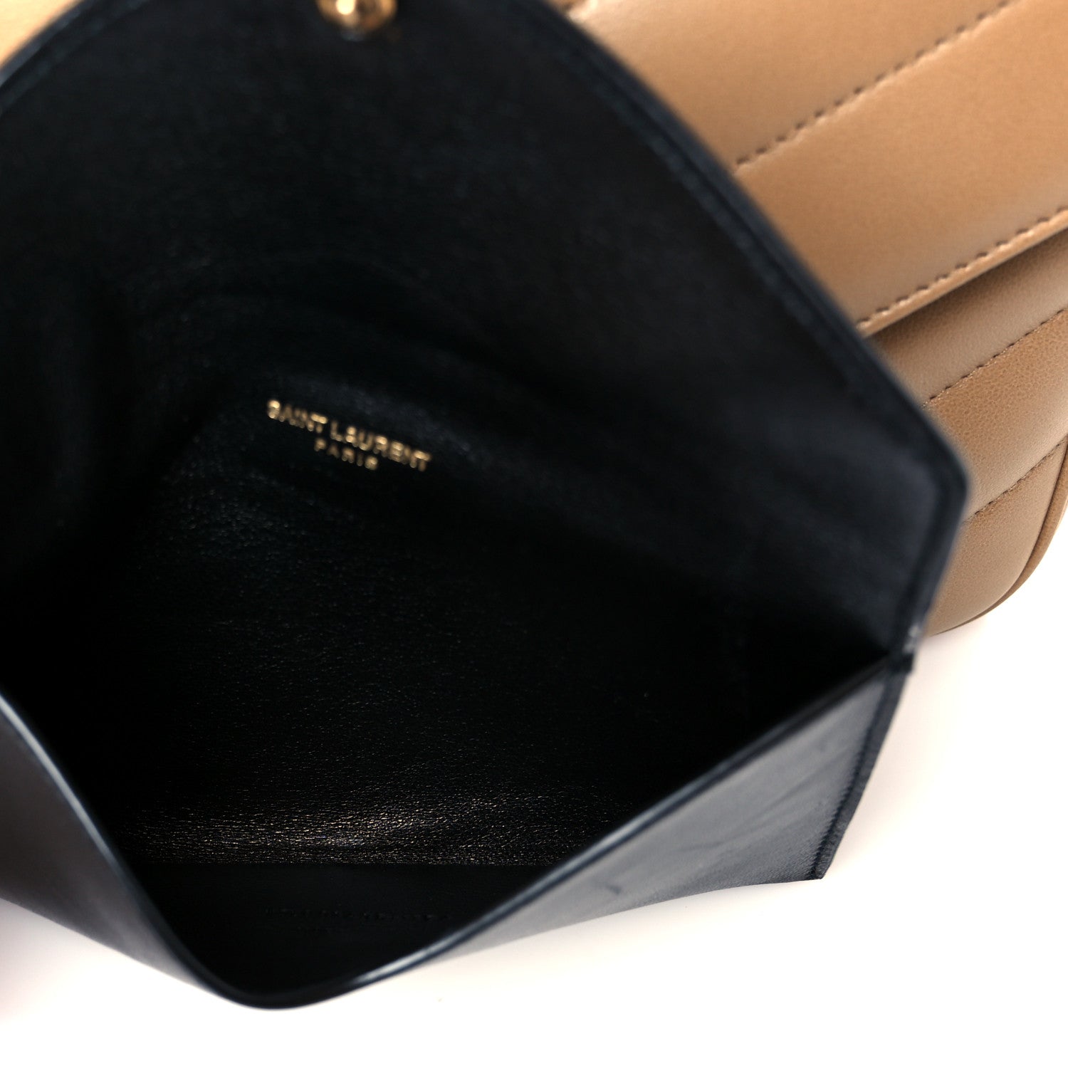 Lambskin Chevron Quilted Medium LouLou Natural Tan