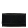 Calfskin Cannage Lady Dior Rendezvous Wallet Black