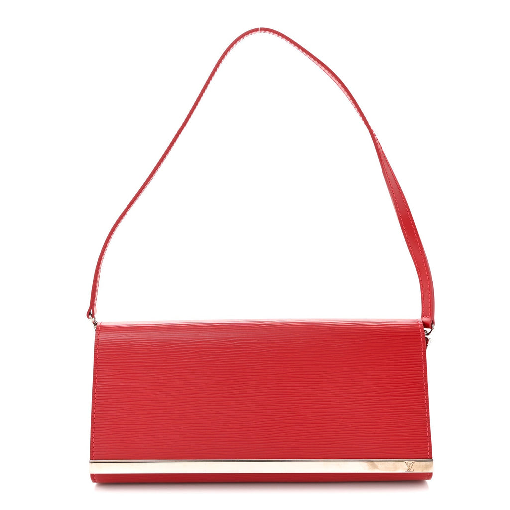 Epi Sevigne Clutch Red