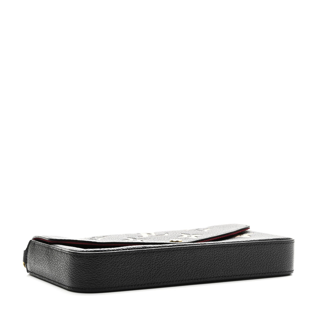 Empreinte Monogram Giant Felicie Pochette Black Beige