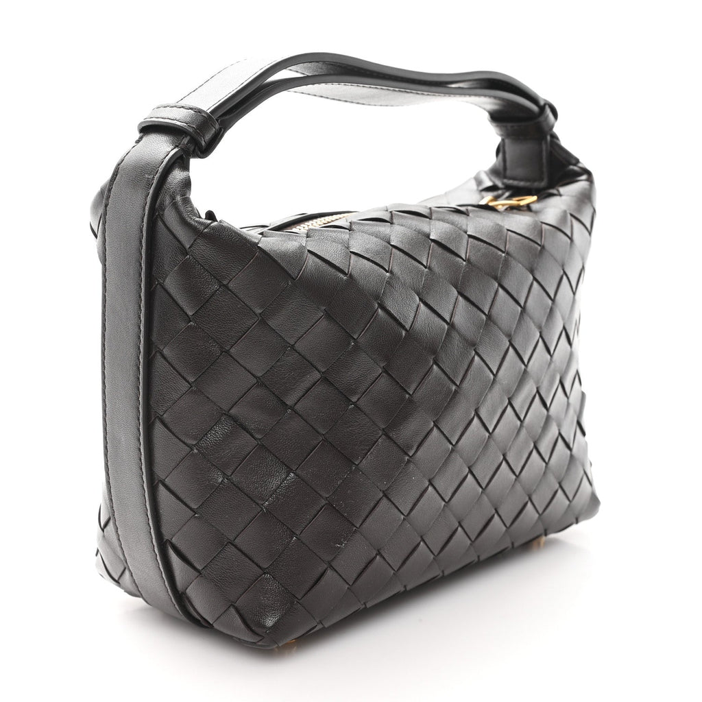 Calfskin Nappa Intrecciato Mini Wallace Fondant