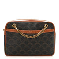 Triomphe Canvas Calfskin Medium Patapans Tan