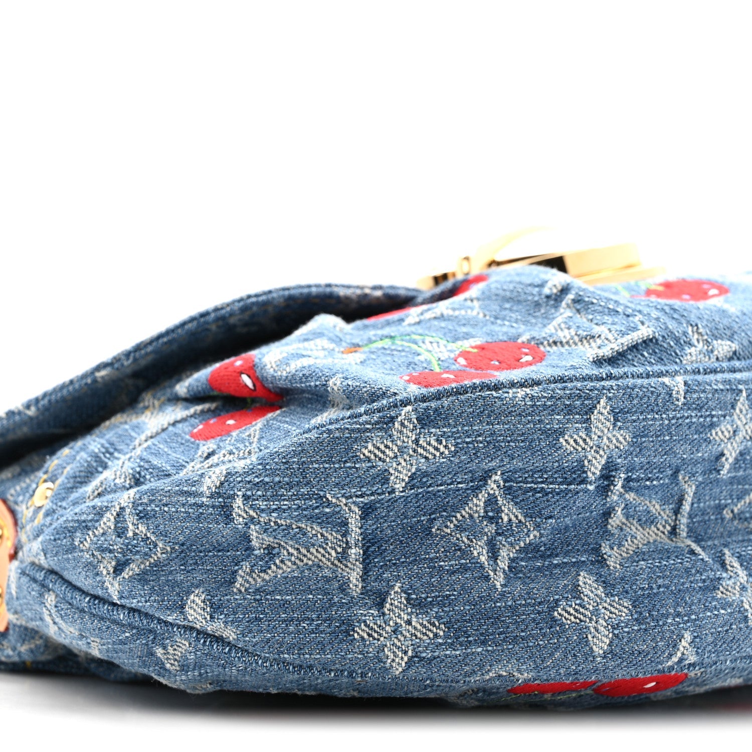 LV X TM Monogram Denim Cerises Sunset
