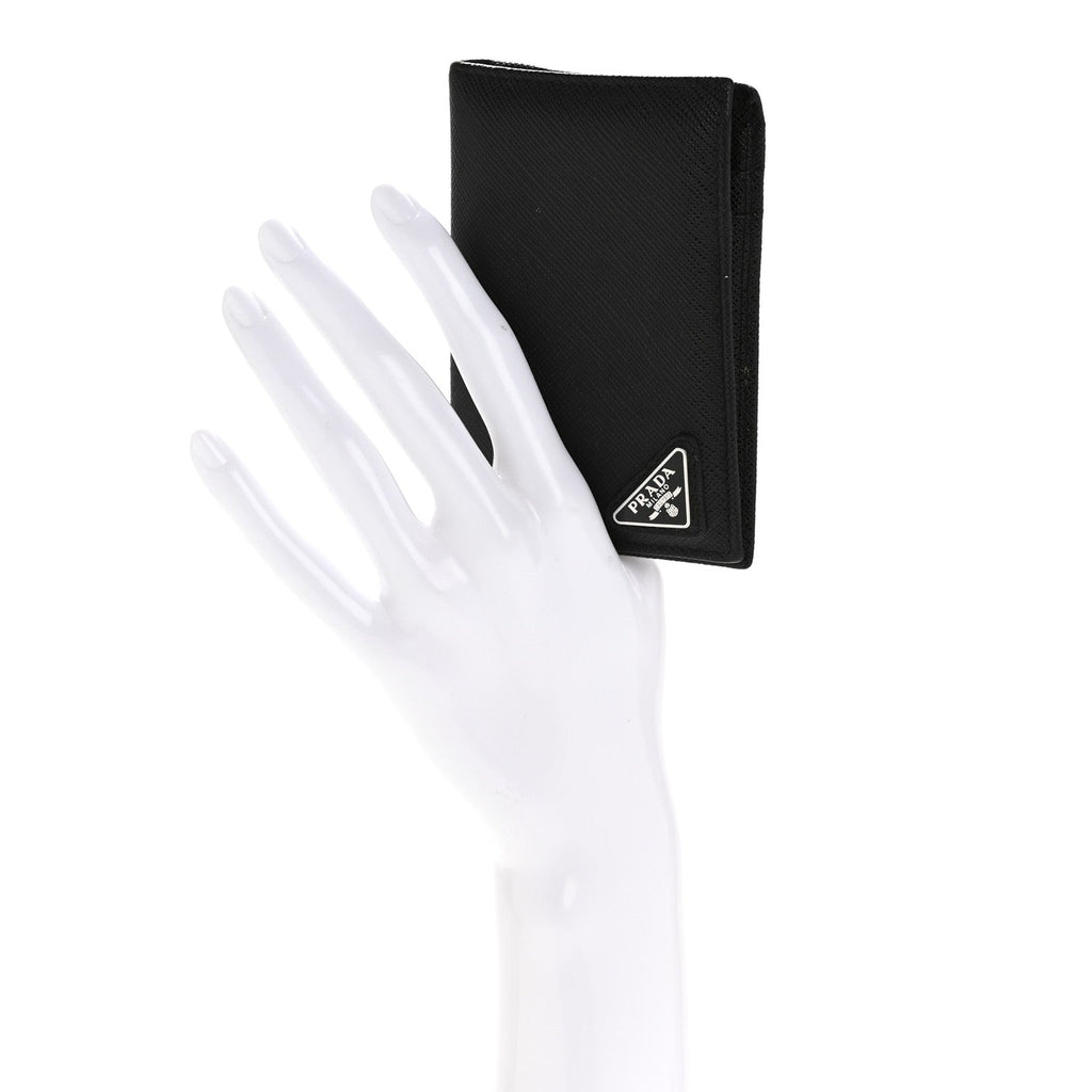 Saffiano Triangle  Holder Black